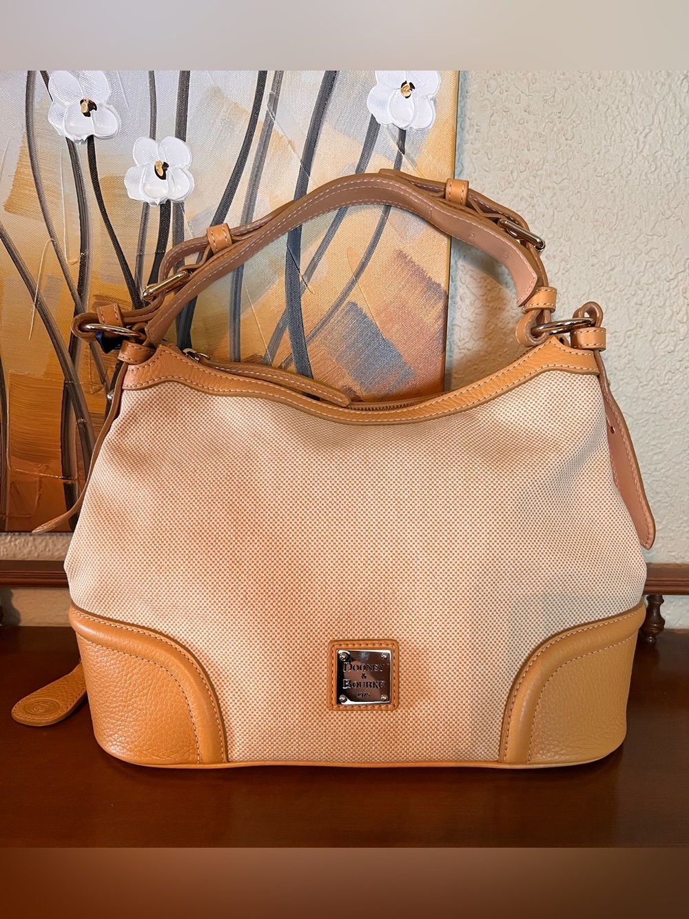 Dooney & Bourke Chamois Hobo Bag NWT